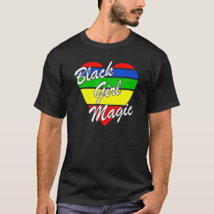 Black Girl Magic Black History Maand Vrouwen Dames T-shirt