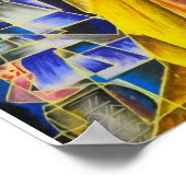 Black Girl Magic - BluBerry Isis-Poster Poster (Hoek)