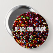 Black Girl Magic Button (Voorkant /achterkant)