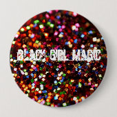 Black Girl Magic Button (Voorkant)