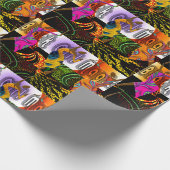 "Black Girl Magic" Cadeaupapier (Hoek)