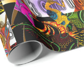 "Black Girl Magic" Cadeaupapier (Rol Hoek)