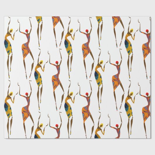 Black Girl Magic Cadeaupapier (Vlak)