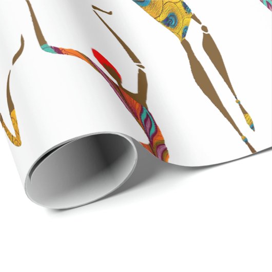 Black Girl Magic Cadeaupapier (Rol Hoek)