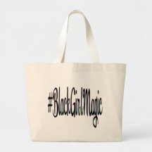 Black Girl Magic Canvas tas