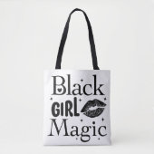 Black Girl Magic Canvas tas – Empowerment en stijl (Voorkant)