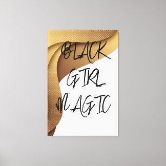 Black Girl Magic Canvasprint Canvas Afdruk