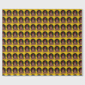 Black Girl Magic Christmas presenteert verjaardags Cadeaupapier (Vlak)