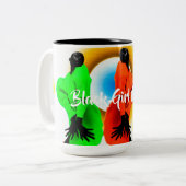Black Girl Magic Coffee Mok (Voorkant links)