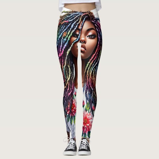 Black Girl Magic. Elke dag Leggings (Voorkant)