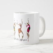 Black Girl Magic Grote Koffiekop (Voorkant rechts)