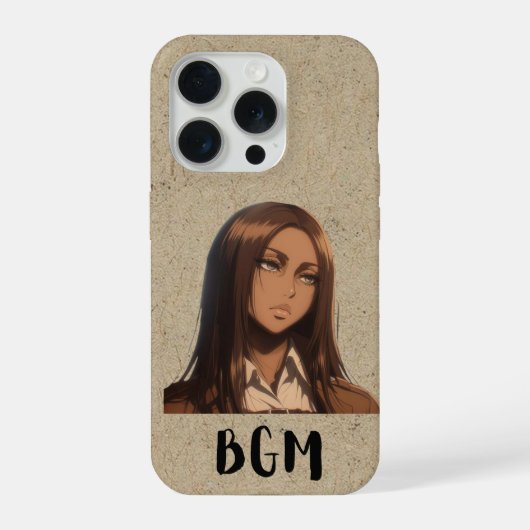 BLACK GIRL MAGIC Hoesje. iPhone Hoesje (Achterkant)