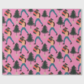 Black Girl Magic Holiday Cadeaupapier (Vlak)