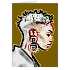 Black Girl Magic • Inspirerende Affirmatie Groet