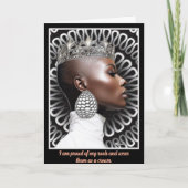 Black Girl Magic Kaart (Voorkant)