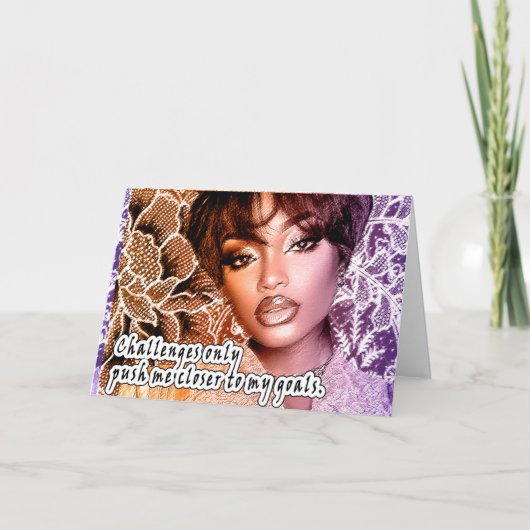 Black Girl Magic Kaart (Voorkant)