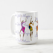 Black Girl Magic Koffiemok (Voorkant links)