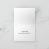 Black Girl Magic Machtigings Kaart (Binnen)