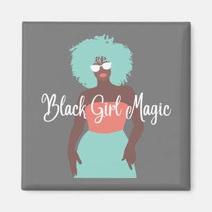 Black Girl Magic Magneet