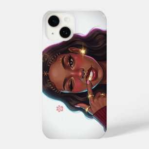 Black Girl Magic, Melanin Koningin, baddie estheti iPhone 14 Hoesje