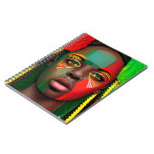 Black Girl Magic Melanin Poppin Juneteenth Queen Notitieboek (Linkerzijde)