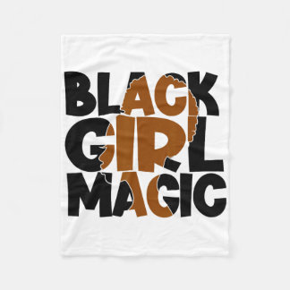 Black Girl Magic Melanine Vrouwen Macht Zwarte Ges Fleece Deken