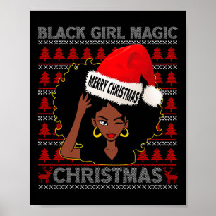 Black Girl Magic Merry, Afrikaans-Amerikaans Poster