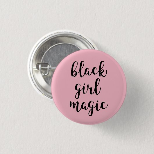 Black Girl Magic Pin Ronde Button 3,2 Cm (Voorkant /achterkant)