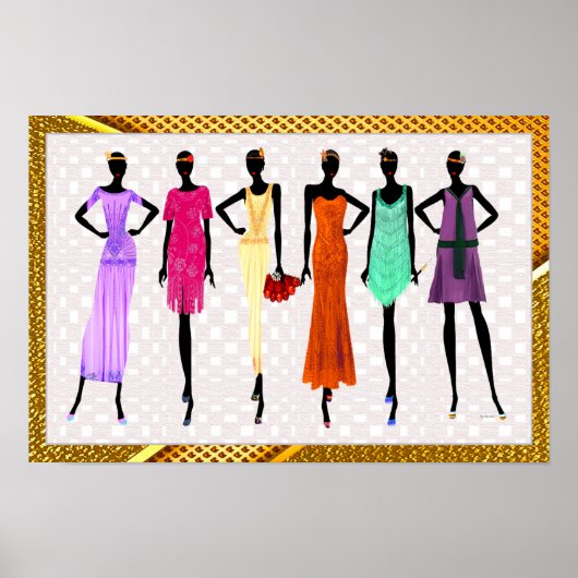 Black Girl Magic Poster (Voorkant)