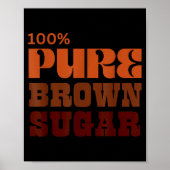 Black Girl Magic Queen Melanin History Juneteenth  Poster (Voorkant)