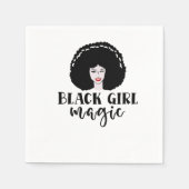 Black Girl Magic Servet (Voorkant)