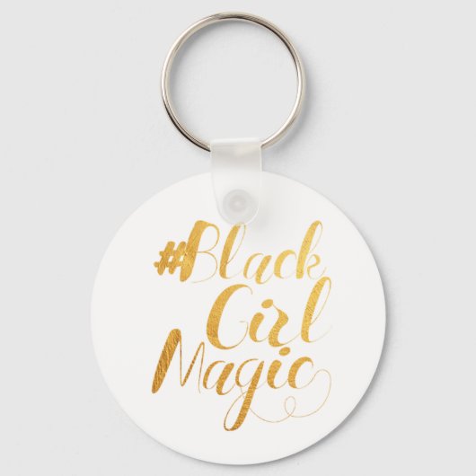 Black Girl Magic Sleutelhanger (Voorkant)