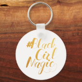 Black Girl Magic Sleutelhanger (Voorkant)