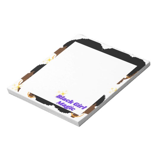 Black Girl Magic Sticky Notes Notitieblok (Linkerzijde)