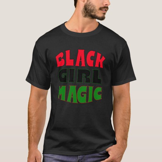 Black Girl Magic T-shirt (Voorkant)