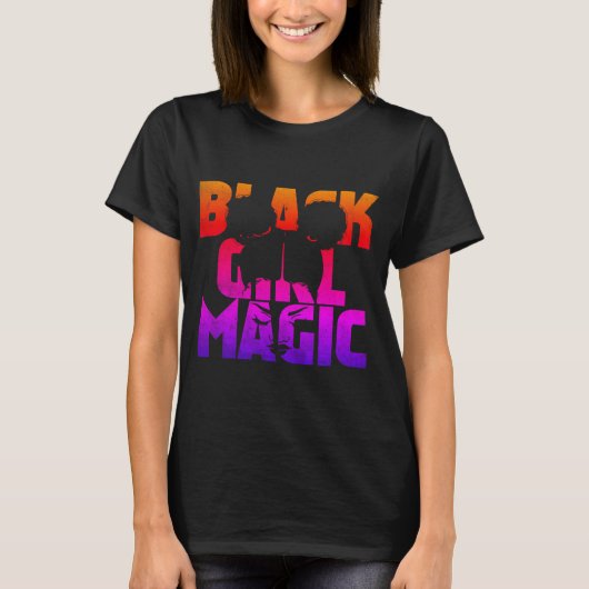 Black Girl Magic T-Shirt (Voorkant)