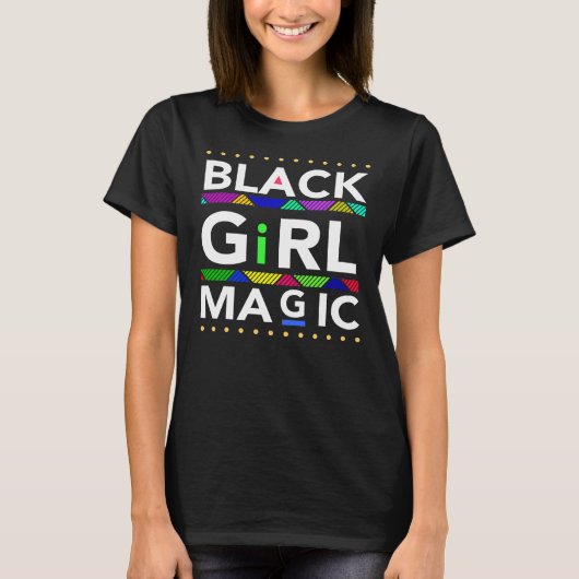 Black Girl Magic T-shirt (Voorkant)