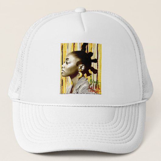 Black Girl Magic  Trucker Pet (Voorkant)