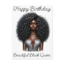 Black Girl Magic Verjaardag Zuster Melanine Vrouw