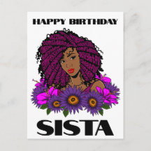 Black Girl Magic Verjaardag Zuster Melanine Vrouw