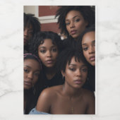 Black Girl Magic Wijn Etiket (Enkel label)