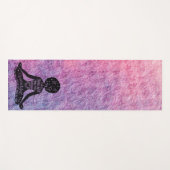 Black Girl Magic Yoga mat (Voorkant (horizontaal))