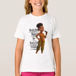Black Girl Standard,Afro Modern,Pixarstyle 3d T-shirt