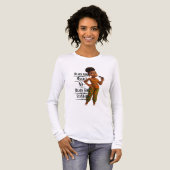 Black Girl Standard,Afro Modern,Pixarstyle 3d Tri-Blend Shirt (Voorkant)