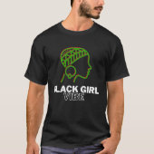 Black Girl Vibe  Magic Melanin Queen African Ameri T-shirt (Voorkant)