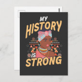 Black Girls African Girl Afro American Briefkaart (Voorkant / Achterkant)