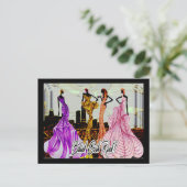 Black Girls Rock! Briefkaart (Staand voorkant)