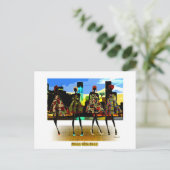 Black Girls Rock! Briefkaart (Staand voorkant)
