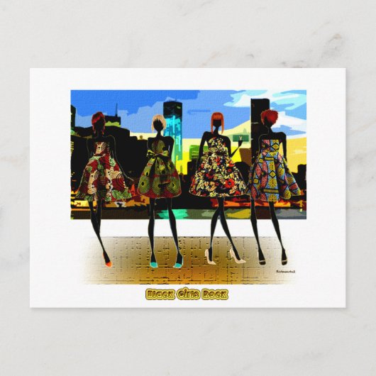 Black Girls Rock! Briefkaart (Voorkant)