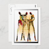 Black Girls Rock Briefkaart (Voorkant / Achterkant)